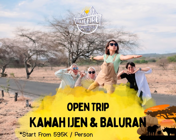Open Trip Kawah Ijen Baluran